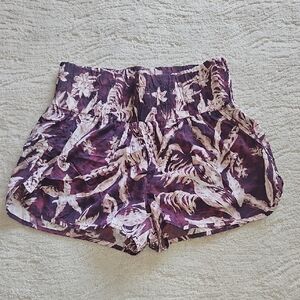 Free People Movement - The Way Home Foral Shorts - Size XL
